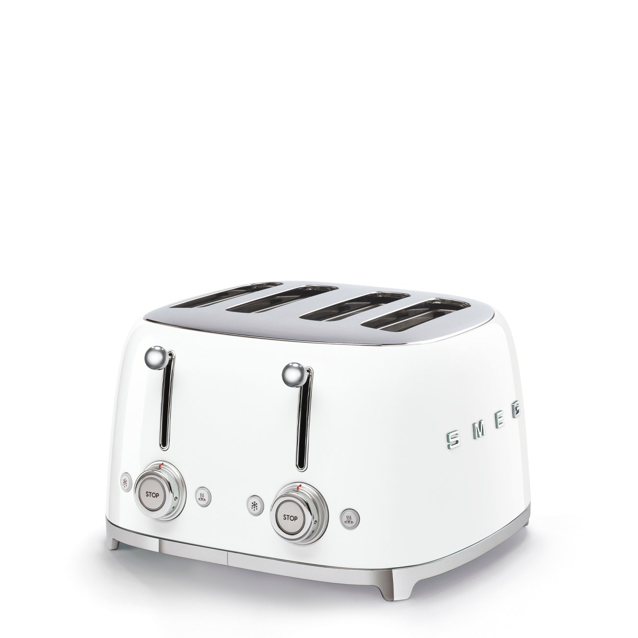 Smeg TSF03WHEU White Toaster 4x4