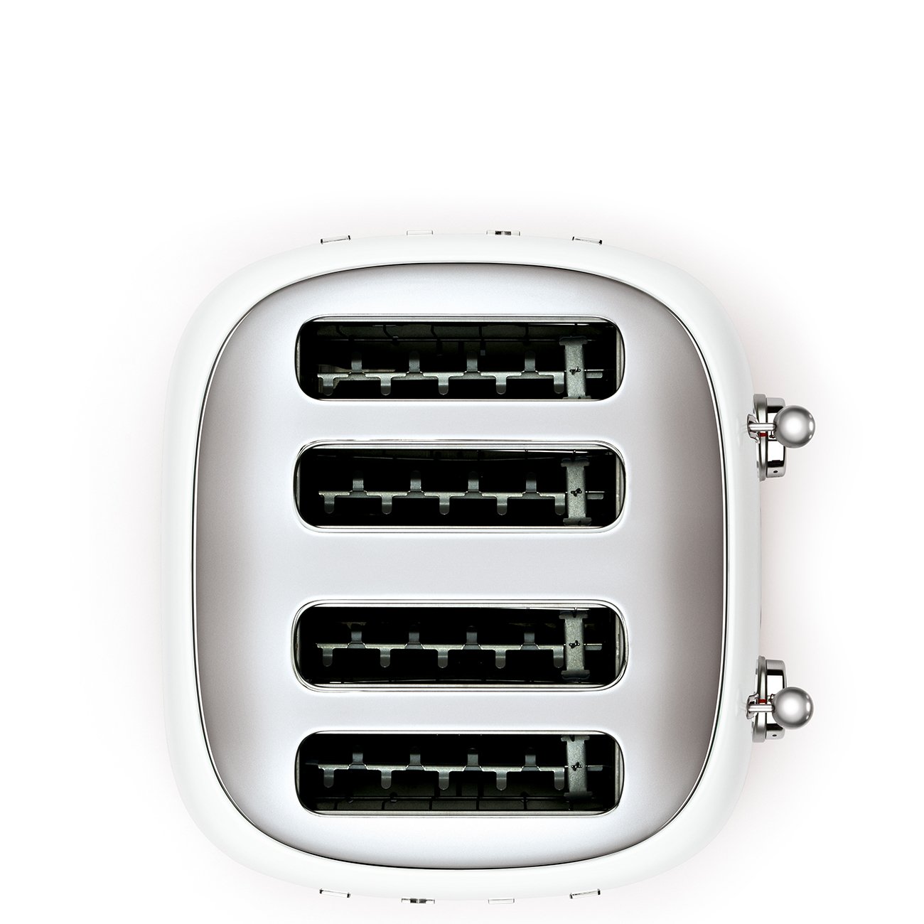 Smeg TSF03WHEU White Toaster 4x4, view 2
